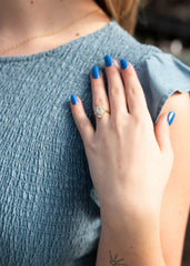 Billie Chambray Smocked Dress