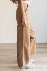 Gretchen Tan Wide Leg Pants