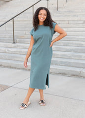 Colleen Forest Green Dress