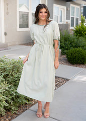 Kaleigh Sage Dress