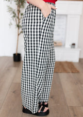 Kayla Black Gingham Pants