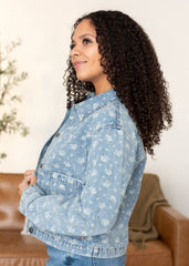 Nova Floral Denim Jacket