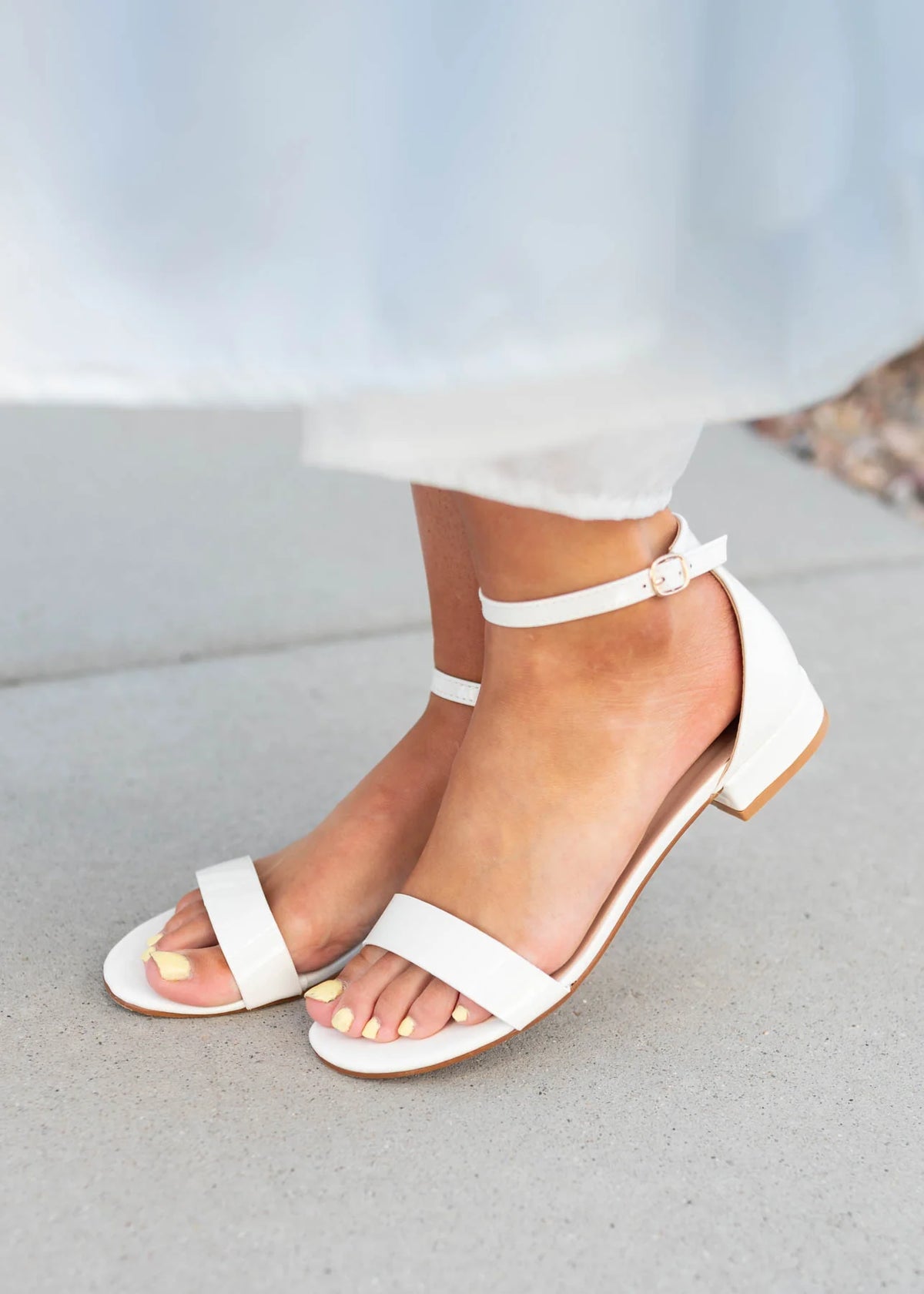 Natasha White Dress Shoes