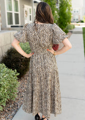 Bianca Leopard Print Dress