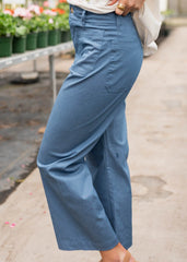 Maribel Cropped Blue Pants