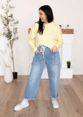 Amelia Yellow Cardigan