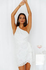 Proper Moments Dress White