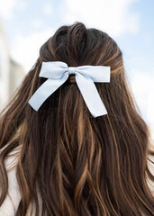 Flora Light Blue Bow