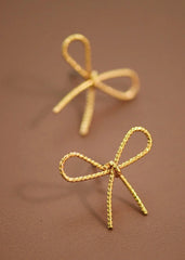 Hadley Bow Stud Earrings