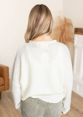 Amelia Ivory Cardigan