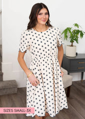 Skye Navy Floral Dress