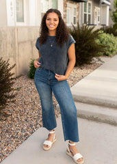 Belinda Navy Knit Sweater