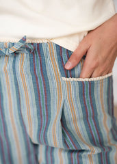 Kenzie Blue Striped Pants