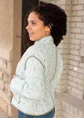 Maia Floral Button Up Jacket