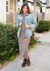 Leigh Denim Oversized Jacket