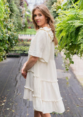 Chanay Ivory Mini Dress