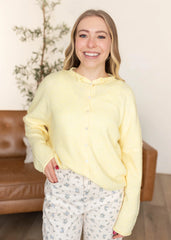 Amelia Yellow Cardigan