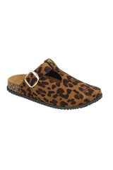 Gabby Leopard Print Clogs