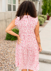 Sherry Pink Floral Dress