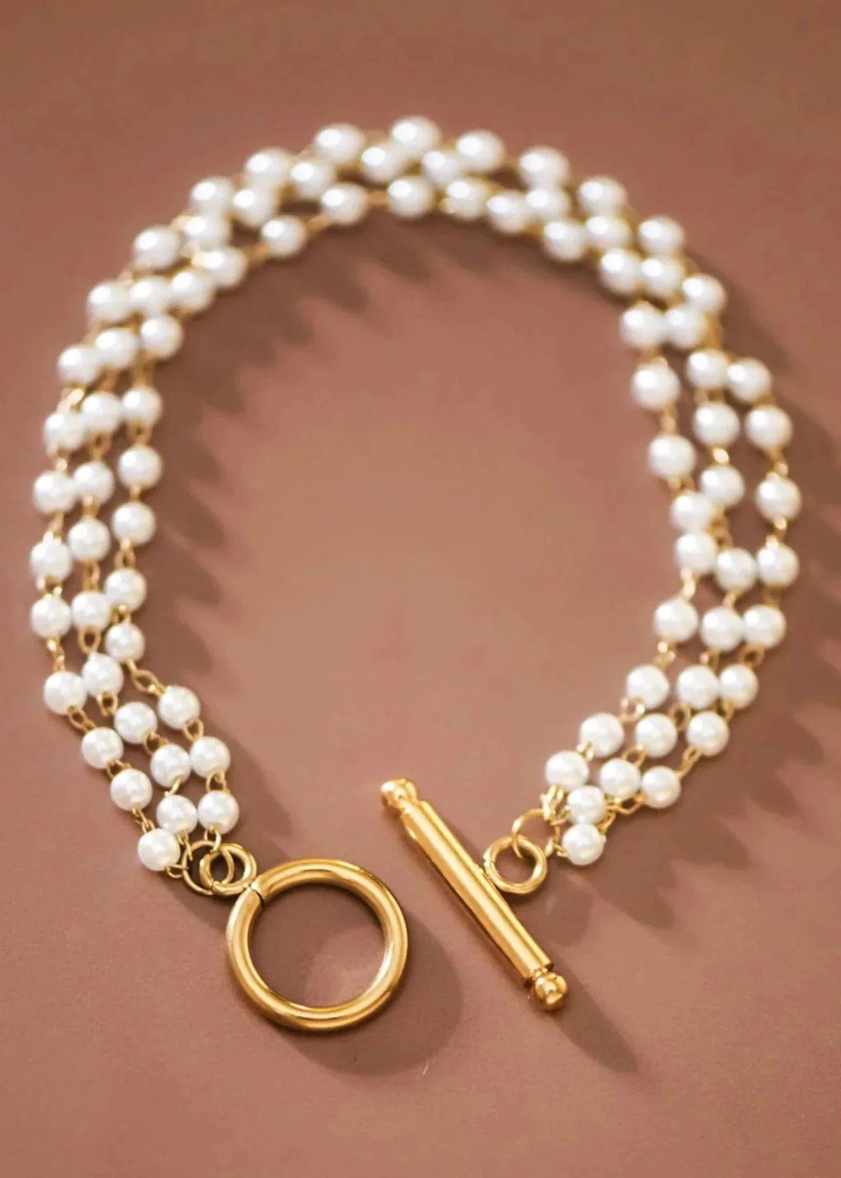 Liv 18K Pearl Bracelet