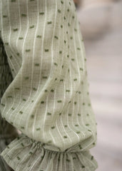 Lizzy Sage Smocked Dress