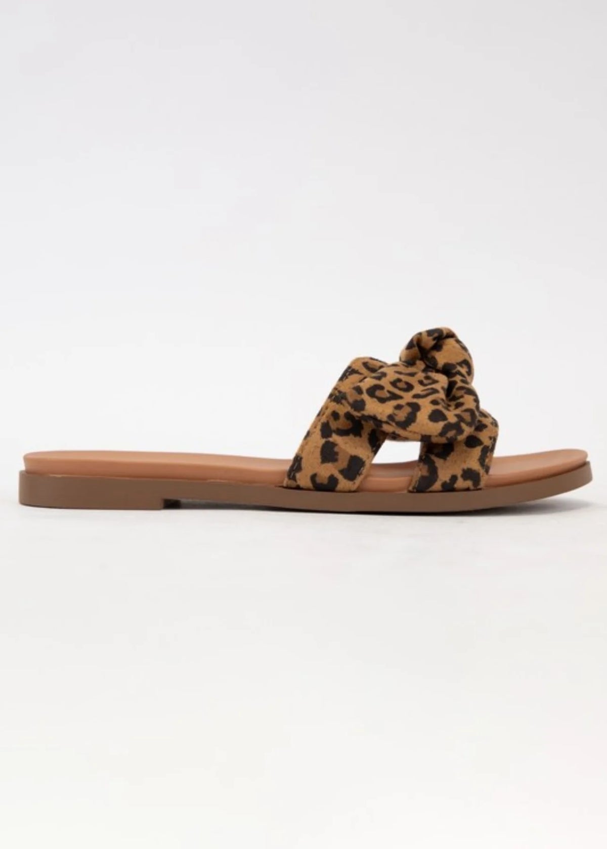 Cove Leopard Bow Sandal
