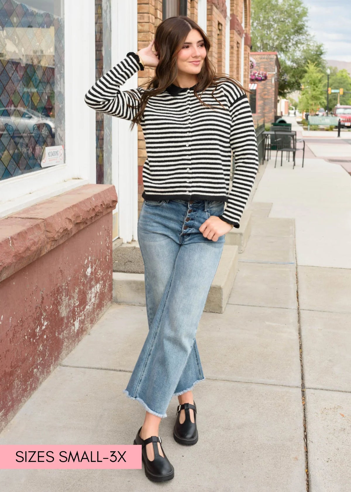 Melody Striped Cardigan