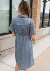 Kennedy Denim Button Up Dress